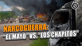 Se enfrentan narcos en Culiacán Sinaloa quotMayizaquot vs quotChapitosquot  Reportaje [upl. by Nawad]