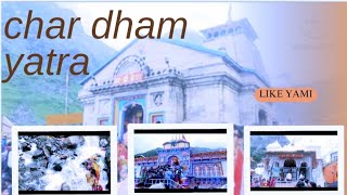 CHAR DHAM YATRA badarinathkedarnathgangotriyamunotriuttrakhand [upl. by Nellie]