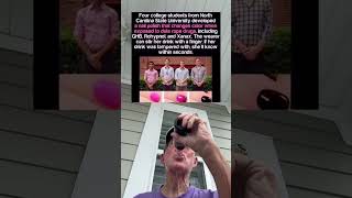 Four College Students Developed A Nail Polish That Changes Colors grandpa [upl. by Gabbie]