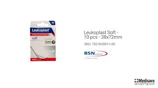 Leukoplast Soft 10 pcs 38x72mm 73218 00011 00 [upl. by Ko]