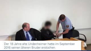 Höchststrafe im Brudermord von Undenheim [upl. by Airda442]