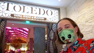 Toledo  Dining at the top of Disney Worlds Gran Destino Tower  Coronado Springs Resort 2022 [upl. by Erbes]