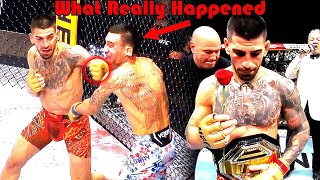 INSANE KNOCKOUT What Really Happened Ilia Topuria vs Max Holloway [upl. by Silvanus705]