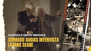 Giornata della Memoria lintervista di Corrado Augias a Liliana Segre [upl. by Valeda406]