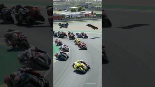 Motogp accidentally moment liveracemotogphariini marquez dangerousrace [upl. by Leandro201]