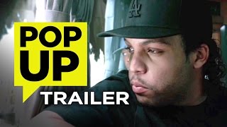 Straight Outta Compton PopUp Trailer 2015  NWA Biopic HD [upl. by Esirtal]