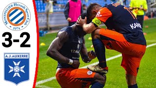 Montpellier vs Auxerre 32 Akor Adams Goal All Goals and Extended Highlights [upl. by Buchbinder]