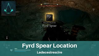 How To Get The Fyrd Spear  AC Valhalla Location Guide  Offchurch [upl. by Eenolem]