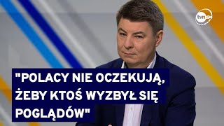 Grabiec o Trzaskowskim nie kojarzy się z pałkarzem który kijem bejsbolowym wali przeciwników [upl. by Annayi]