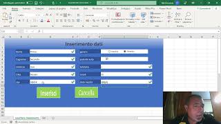 Excel Lezione 30 form per inserimento dati no VBA [upl. by Suirtimid254]