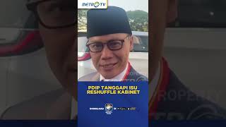 PDIP Tanggapi Isu Reshuffle Kabinet shorts [upl. by Aeila522]