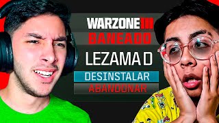 LEZAMA BANEADO en WARZONE 3 Reacción  Kesto [upl. by Oknuj89]