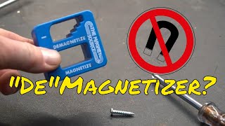 Screwdriver Magnetizer and Demagnetizer for Tips Bits and Small Tools New Tool Day Tuesday [upl. by Ennairam]