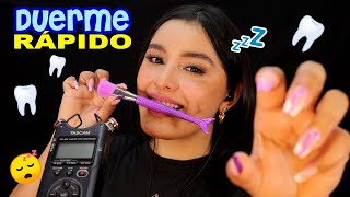 ASMR 40 MIN 👄 Estudia Duerme o Concéntrate I Tap en los DIENTES 😴 amp Mouth Sounds de Fondo [upl. by Nevar891]