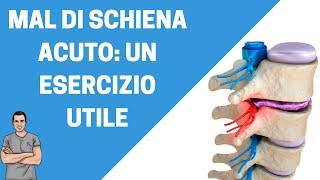 Mal di schiena acuto un esercizio utile [upl. by Lovell467]