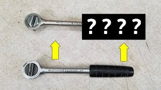 How to make a custom handled ratchet  replace a ratchet handle [upl. by Hsemin]