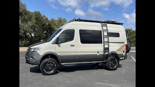 2024 Storyteller Overland Beast Mode AWD Lithonics Lithium System Mercedes Sprinter Turbo Diesel [upl. by Resor491]