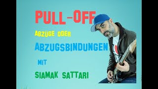 Pull Offs  Abzugsbindungen  Abzüge auf der Gitarre [upl. by Ydarg253]