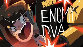 ENEMY DVA OVERWATCH ANIMATION [upl. by Figone541]