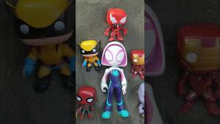 MARVEL SPIDEY VS THANOS VS IRONMAN  Marvel Toys marvel spiderman [upl. by Sandor89]