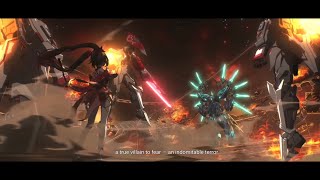 CN dub Honkai Impact 3rd x Honkai Star Rail Crossover Concept Trailer  quotConfrontationquot [upl. by Anaeli]