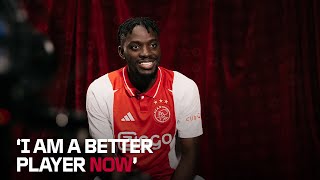 Bertrand Traoré is back ⚪🔴⚪ I have unfinished business at Ajax 😈  First interview [upl. by Yecrad546]