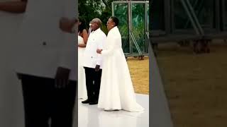 President Museveni and his spouse Janet Museveni dancing at their 50th wedding anniversary [upl. by Amend245]