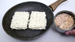 Do you have Noodles and Canned Tuna at home  Quick  Easy and delicious dinner recipe in minutes [upl. by Gilson]