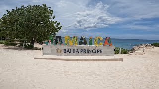 Bahia Principe Luxury Runaway Bay Jamaica Episode 3 Pool and Full Beach Walk [upl. by Aiza]