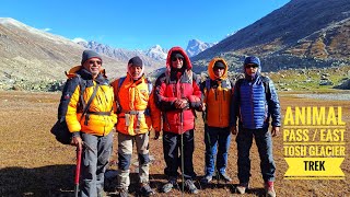 CHANDRAKHANI PASS amp ANIMAL PASS SERIES  ANIMAL PASS  EAST TOSH GLACIER TREK  FINAL EP  OCT24 [upl. by Allimaj]