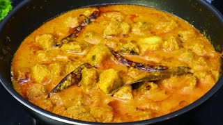 Elephant Foot Yam Curry With Soyabean [upl. by Khosrow]