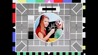 UK Test card F with tone 1 hour [upl. by Eahsat]