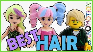 TOP 10 Best LEGO Hair Pieces [upl. by Damiano]