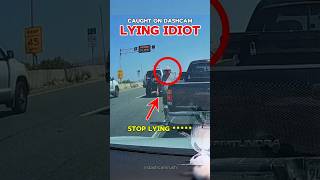 Idiot lies on dashcam [upl. by Genevra375]