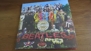 Unboxing SGT PEPPERS LONELY HEARTS CLUB BAND 50th Anniversary Vinyl 2LP THE BEATLES [upl. by Anij]