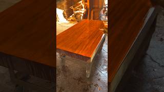 Beeswax Furniture Polish 💅satisfying ytshorts [upl. by Adnwahs407]