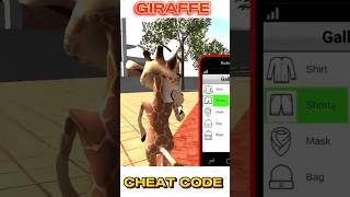 Giraffe Cheat Code 🤑😜 Indian Bike Driving 3d 🤩shorts trending viralshorts [upl. by Ibed]