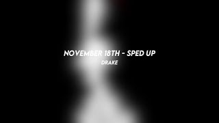 november 18th drake sped up [upl. by Sucerdor554]