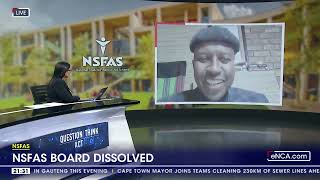 NSFAS board dissolved [upl. by Narf]