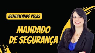 Identificando a peça mandado de segurança [upl. by Kubis]