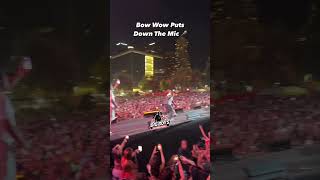 Bow Wow Puts Mic Down  I Love RnB Fest 2024 [upl. by Glenn743]