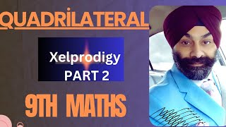 Quadrilaterals Part 2 class 9th [upl. by Ydnahs]