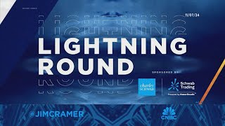 Lightning Round SoFi and CEO Noto are terrific says Jim Cramer [upl. by Trinidad]