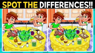 FIND THE DIFFERENCES Concentration Test to Keep Your Brain Healthy  SPOT THE DIFFERENCES [upl. by Sivat]