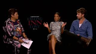 Christina Milian and Adam Demos on FALLING INN LOVE [upl. by Tati795]