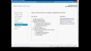 How to install the Application Server Role in Microsoft Windows Server 2012 [upl. by Nivlac212]