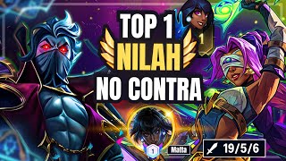 CAI CONTRA O TOP 1 NILAH  LoL Wild Rift [upl. by Hermy54]