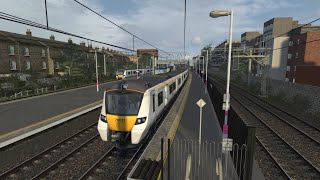 Train Simulator Classic TSC24 AP Midland Main Line EP 9R56 1832 Gatwick Airport to Bedford AP700 [upl. by Cote]