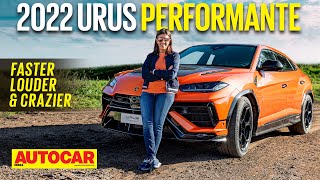 2022 Lamborghini Urus Performante review  Faster Louder Crazier  Drive  Autocar India [upl. by Hsara]