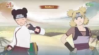 Naruto Storm 4 Dublado PTBR Tenten vs Temari [upl. by Ash286]